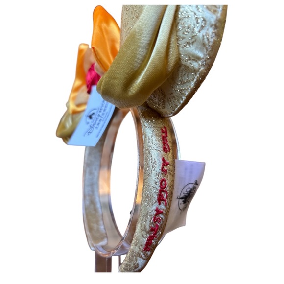 Disney Minnie Mouse Ears Belle Beauty and the Beast Headband NWT 1 - Picture 3 of 7